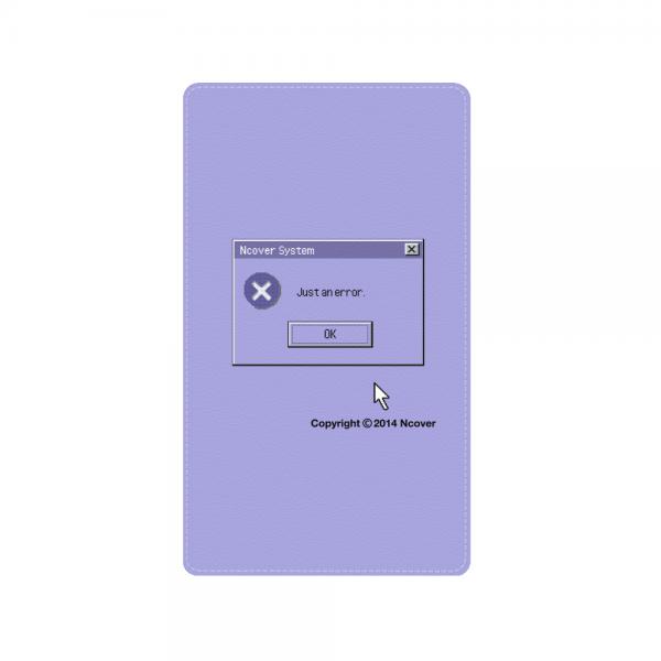 System error battery-purple