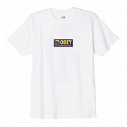 (163081960) OBEY INTERNATIONAL ICON 2 TEE-WHT