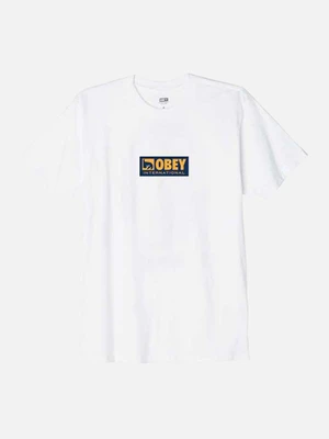 (163081960) OBEY INTERNATIONAL ICON 2 TEE-WHT