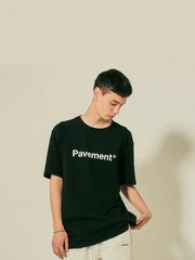 [PAVEMENT] [ISPT01] STANDARD SHORT SLEEVE IS [BLACK]