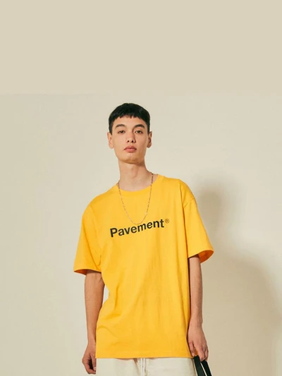 [PAVEMENT] [ISPT01] STANDARD SHORT SLEEVE IS [YELLOW]