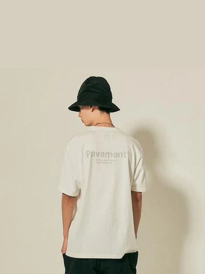 [PAVEMENT] [ISPT05] POCKET SHORT SLEEVE IS [WHITE]