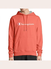 (GF89H) 파워블렌드 스크립트 프린트 후드티 GROOVY PAPAYA