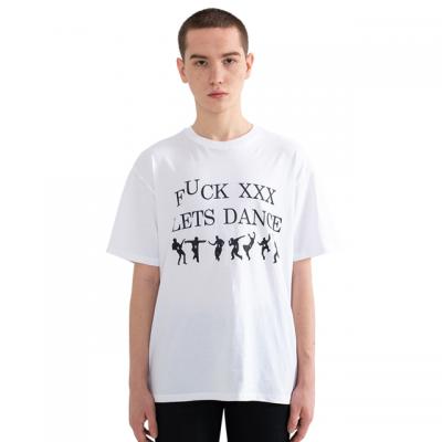 "LETS DANCE" T-Shirt Wihte