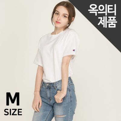 (T0223) 클래식 반팔티 WHITE (뒷면 원단불량)