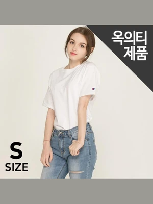 (T0223) 클래식 반팔티 WHITE (뒷면 원단불량)