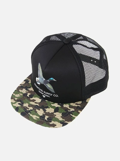 GAME ASSN TRUCKER CAP-BLACK