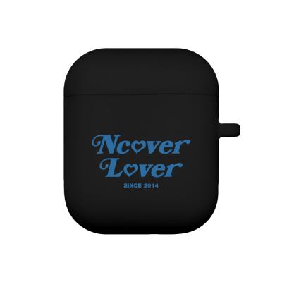 Heart point-black(airpods jelly case)
