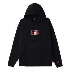 (112842252) 3페이스 30주년 후드티 BLK