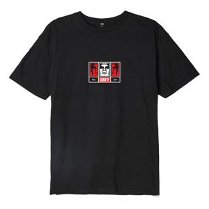 (163082252) 3 페이스 30주년 반팔티 BLK