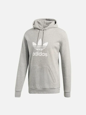 (DT7963) TREFOIL HOODIE-GREY