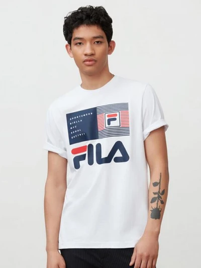 CELSO GRAPHIC TEE-WHITE