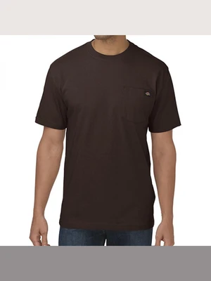 (WS450 CB) HEAVYWEIGHT TEE-CHOCOLATE BROWN