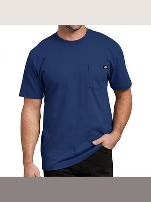 (WS450 EL) HEAVYWEIGHT TEE-DEEP BLUE