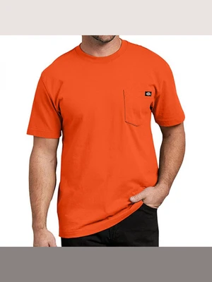 (WS450 OR) HEAVYWEIGHT TEE-ORANGE