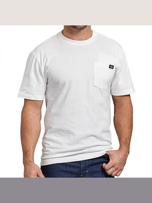 (WS450 WH) HEAVYWEIGHT TEE-WHITE