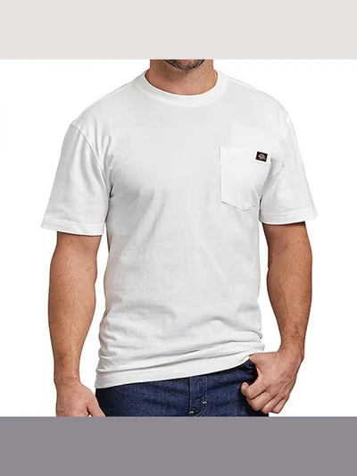 (WS450 WH) HEAVYWEIGHT TEE-WHITE