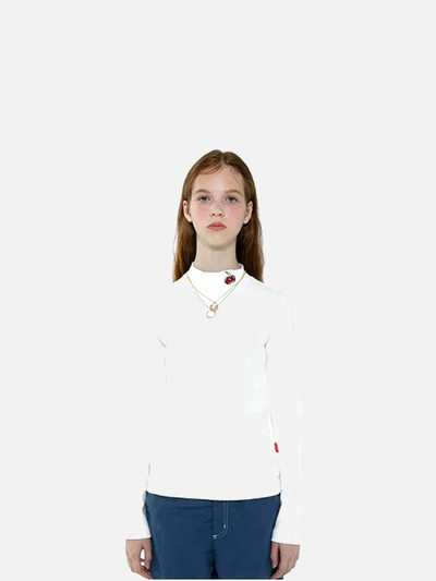 SMALL CHERRY TURTLENECK IA [IVORY]