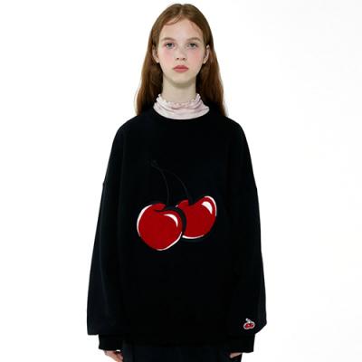 BIG CHERRY SWEATSHIRT IA [BLACK]
