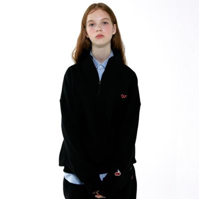 SMALL CHERRY SWEATSHIRT IA [BLACK]