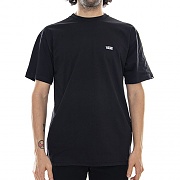 LEFT CHEST LOGO TEE-BLACK/WHITE