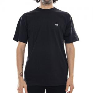 LEFT CHEST LOGO TEE-BLACK/WHITE