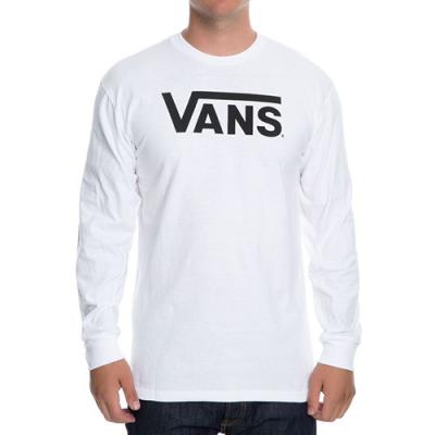 VANS CLASSIC LS-WHITE/BLACK