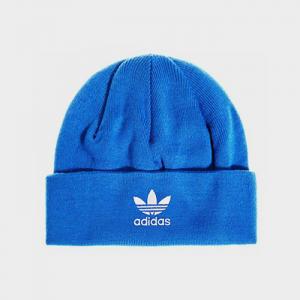 (CL5308) TREFOIL BEANIE-COLLEGIATE ROYAL BLUE/WHITE