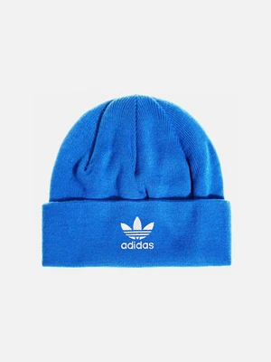 (CL5308) TREFOIL BEANIE-COLLEGIATE ROYAL BLUE/WHITE