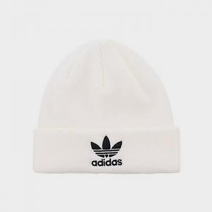 TREFOIL BEANIE-WHITE/BLACK