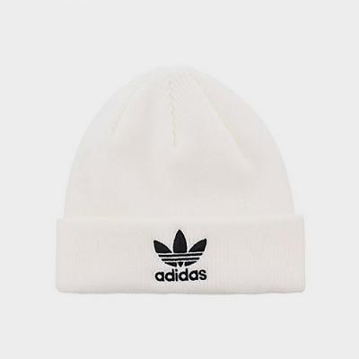 TREFOIL BEANIE-WHITE/BLACK