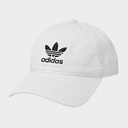 (BH7135) RELAXED STRAPBACK C1300X-WHITE/BLACK