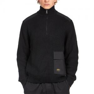 워커 하프집업 스웨터(I026961) BLACK