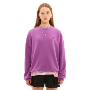 SMALL CHERRY SWEATSHIRT JS [PURPLE]