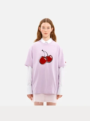 BIG CHERRY T-SHIRTS JS [VIOLET]