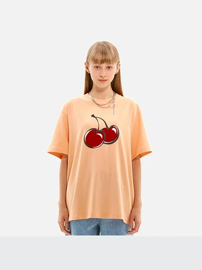 BIG CHERRY T-SHIRTS JS [LIGHT ORANGE]