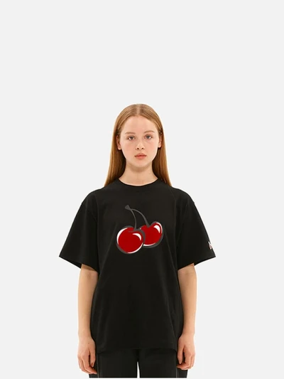 BIG CHERRY T-SHIRTS JS [BLACK]