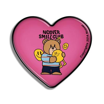 Smile ball bruin-pink(heart tok)