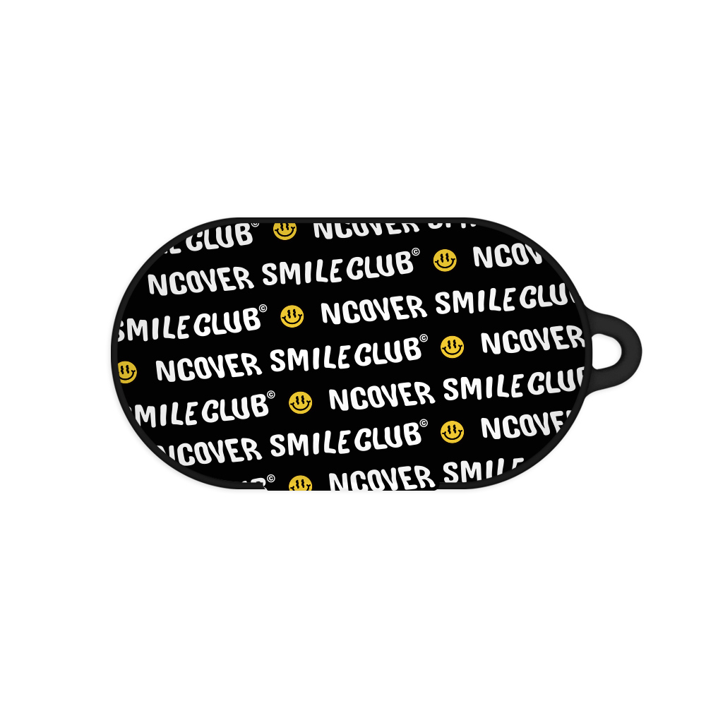 Smile club(emoticon)-black(buds hard)