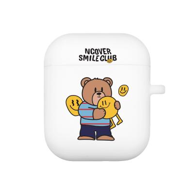 Smile ball bruin-white(airpods jelly)
