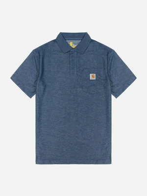 (K570) 포켓 카라 반팔티 DARK COBALT (413)