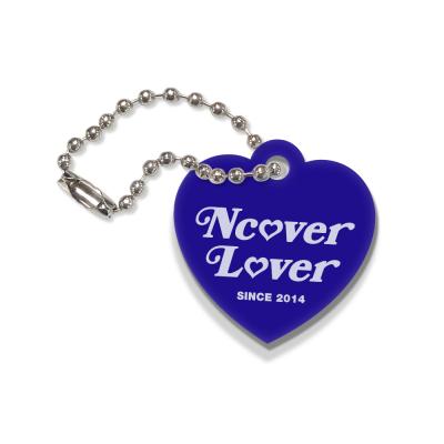 Heart lover-blue(key ring)