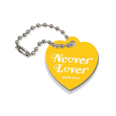 Heart lover-yellow(key ring)