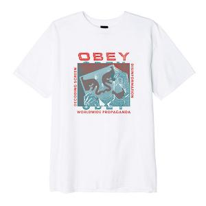 (163082301) 디코딩 스크린스 반팔티 WHT