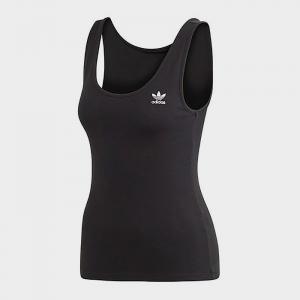 (FM2602) TANK TOP-BLACK/WHITE
