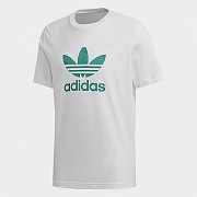 (FM3789) TREFOIL TEE-WHITE/FUTURE HYDRO