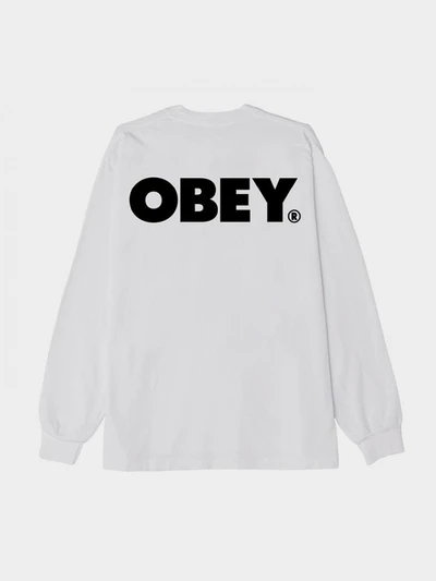 (167102349) 오베이 볼드 헤비웨이트 클래식 박스 긴팔티 WHITE