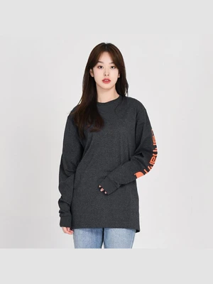 (K231) 시그니처 팔로고 긴팔티 CARBON HEATHER (CRH)
