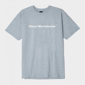 (165262370) 월드와이드 반팔티 HEATHER GREY