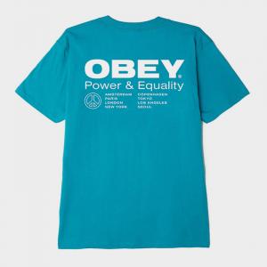 (165262397) 파워 앤드 이퀄리티 반팔티 TEAL